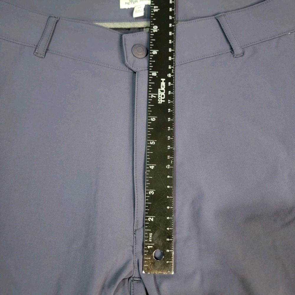 NWT Peter Millar Crown Pants Mens 35x32 Navy Blue Apres Ski Stretch Hybrid New - Picture 8 of 9